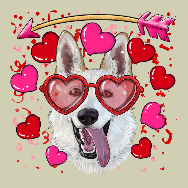 Valentine's Day  White Shepherd Heavy Core Tee by RanaPortraitStore | Teevron