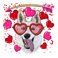 valentine's day  white shepherd | Teevron