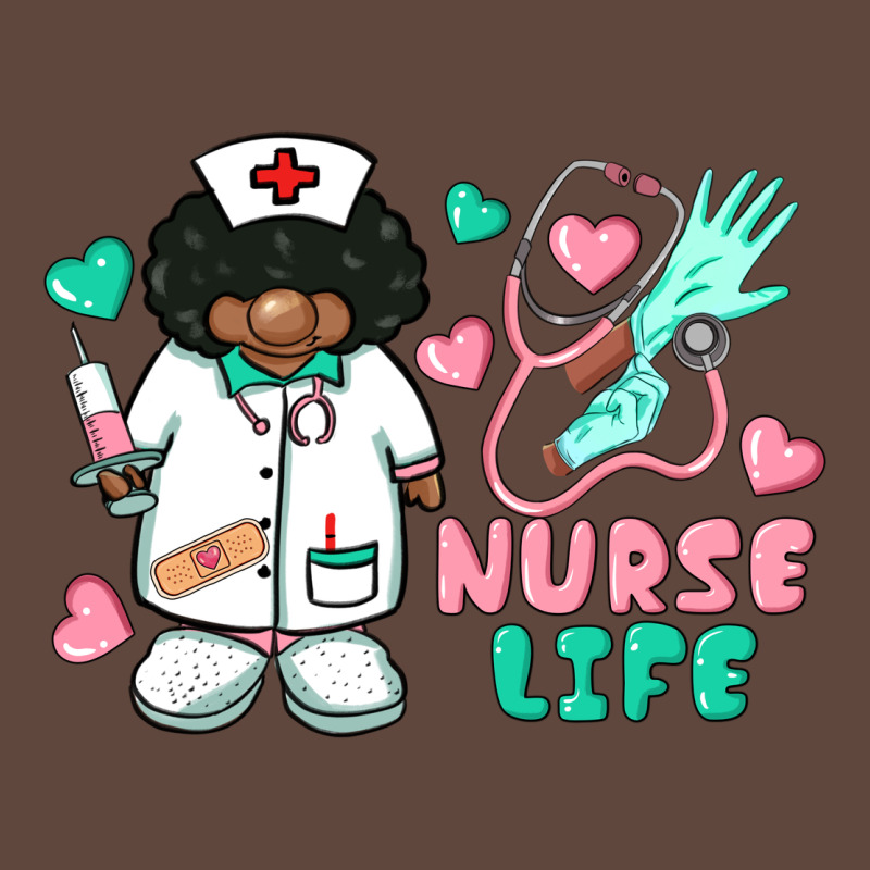 Nurse Life Afro American Nurse Classic Tee by BarkalooDesign | Teevron