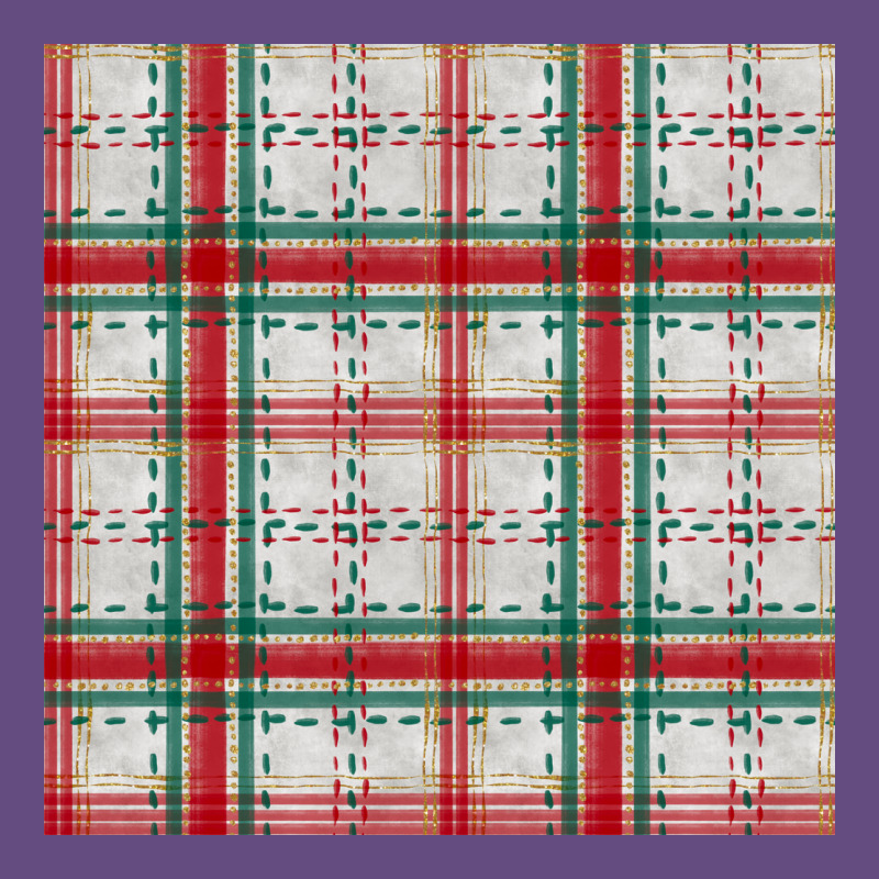 Christmas Plaid Seamless Pattern Vintage Hoodie by BundleAndBundleShop | Teevron