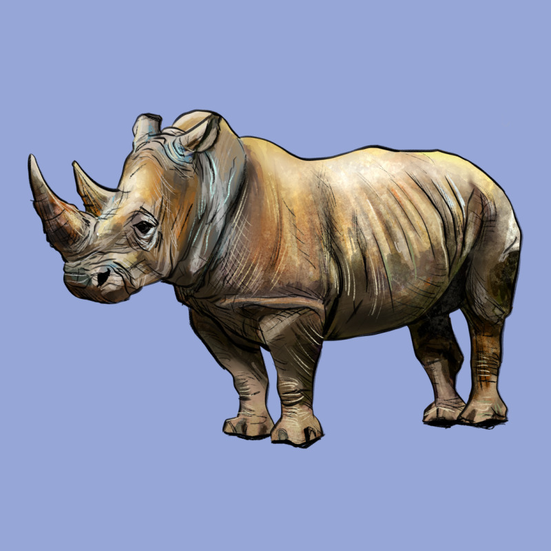 Rhino Illustrations Classic Tee by LillyAllenDesigns | Teevron