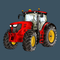 Western Farm Tractor Red Urban Heavy Tee | Teevron