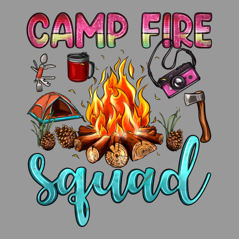 Camp Fire Squad Vintage Hoodie by JahusDesignShop | Teevron