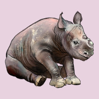 Baby Rhino Illustrations Classic Tee | Teevron