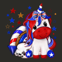 4th Of July American Unicorn Heavy Core Tee | Teevron