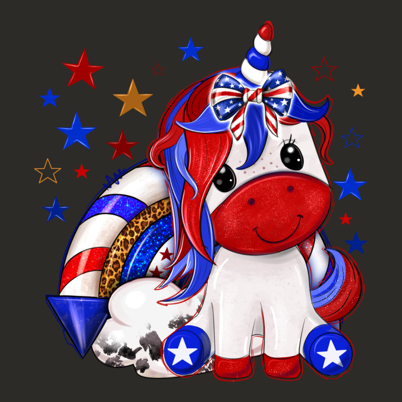 4th Of July American Unicorn Heavy Core Tee by texasbilliewilder | Teevron