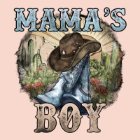 Mama's Boy Western Cowboy Boots Cactus Urban Hoodie | Teevron