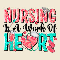 Nursing Is A Work Of Heart Premium Tee | Teevron
