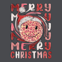 Merry Christmas Smiling Face Zipper Hoodie | Teevron