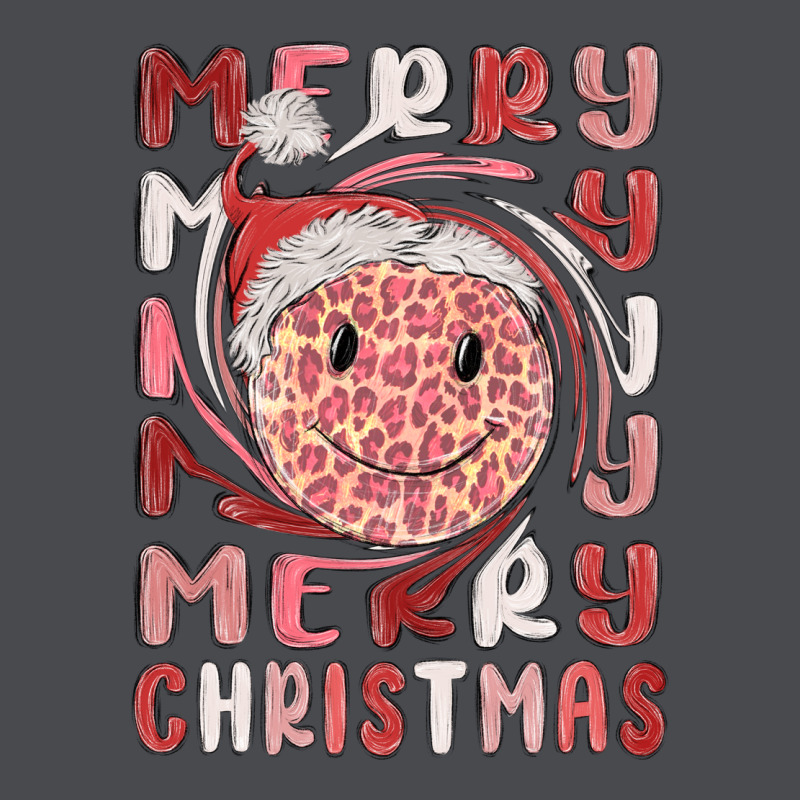 Merry Christmas Smiling Face Zipper Hoodie by MaliasSmallBusiness | Teevron