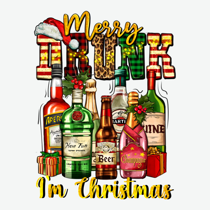 Merry Drunk Im Christmas Urban Heavy Tee by AdoDesignShop | Teevron
