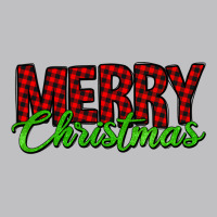 Merry Christmas Tartan Long Sleeve Tee | Teevron