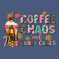 Coffee Chaos And Candy Canes Vintage Hoodie | Teevron