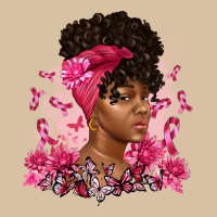 Breast Cancer Afro Woman Heavyweight Hoodie | Teevron