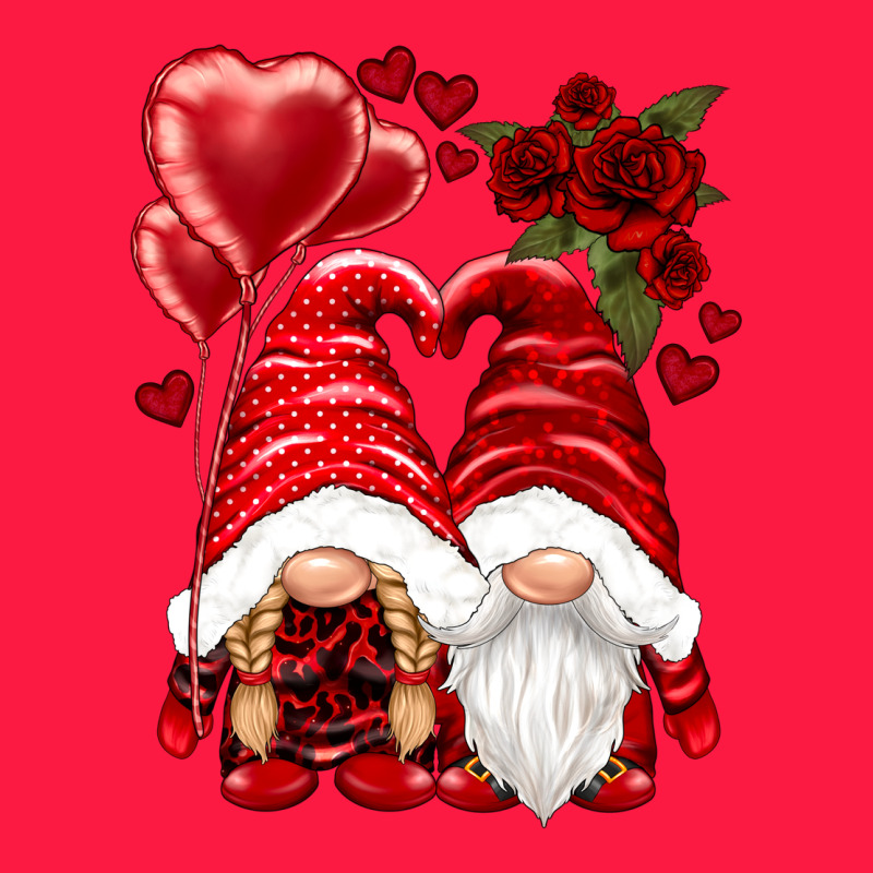 Valentines Day Gnomies Zipper Hoodie by NancyCooperArtShop | Teevron