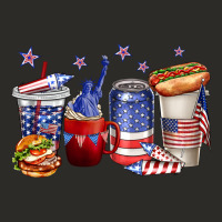 4th Of July Coffee Cups Heavy Core Tee | Teevron
