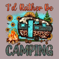 I'd Rather Be Camping Vintage Hoodie | Teevron