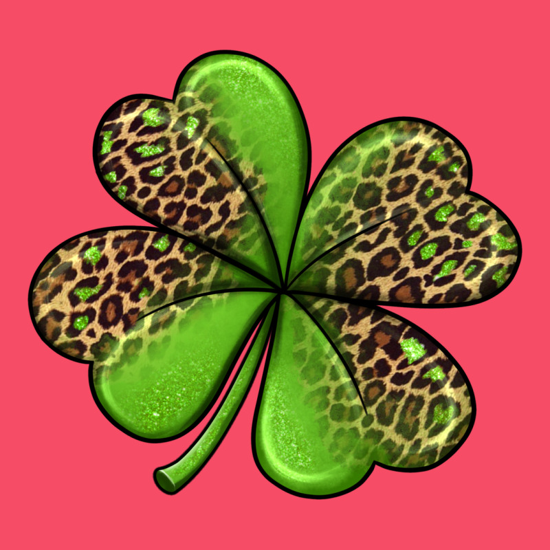 Leopard Shamrock Premium Sweatshirt by Jasminsmagicworld | Teevron