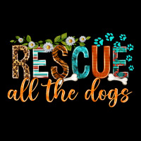 Rescue All The Dogs Ladies Tee | Teevron