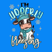 I'm Udderly Freezing Baby Cow Zipper Hoodie | Teevron