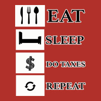 Tax Day Eat Sleep Do Taxes Repeat Gift Premium Hoodie | Teevron