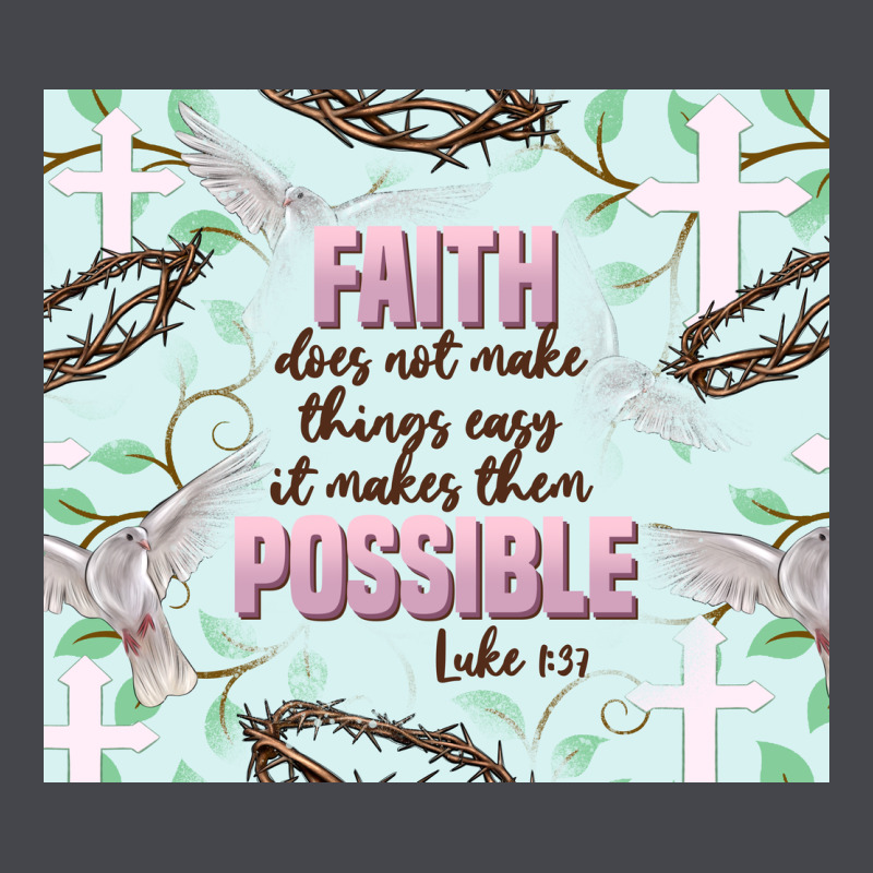 Faith Does Not Make Things Easy Long Sleeve Tee by JahusDesignShop | Teevron
