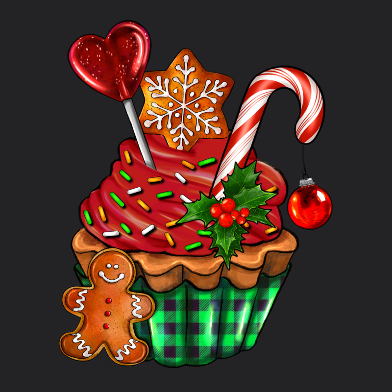 Christmas Cupcake Vintage Tee by AdoDesignShop | Teevron