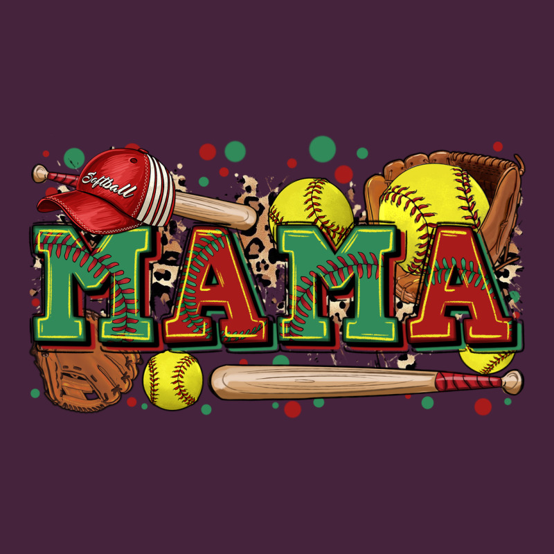 Mama Softball Premium Tee by Zillion Design Studio | Teevron