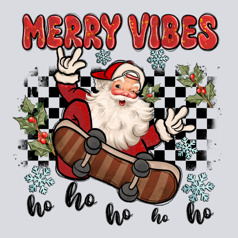 Merry Vibes Ho Ho Ho Zipper Hoodie by MaliasSmallBusiness | Teevron