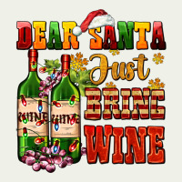 Dear Santa Just Bring Wine Urban Heavy Tee | Teevron