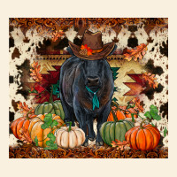 Fall Black Angus Vintage Hoodie | Teevron