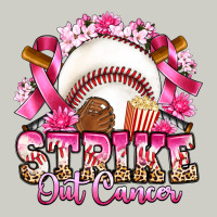 Strike Out Cancer Baseball Heavyweight Hoodie | Teevron
