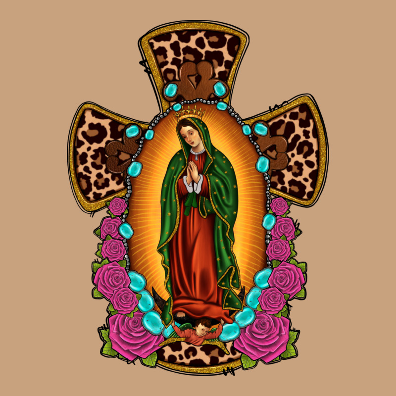 Our Lady Of Guadalupe Cross Vintage Tee by JahusDesignShop | Teevron