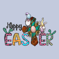 Cross Rabbit Gnomes Happy Easter Long Sleeve Tee | Teevron