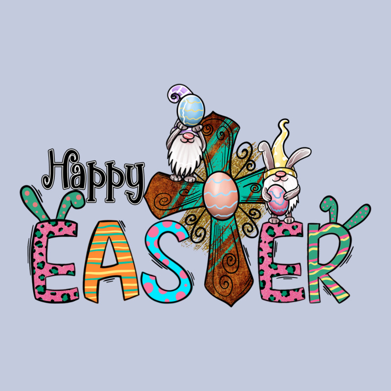 Cross Rabbit Gnomes Happy Easter Long Sleeve Tee by Jasminsmagicworld | Teevron