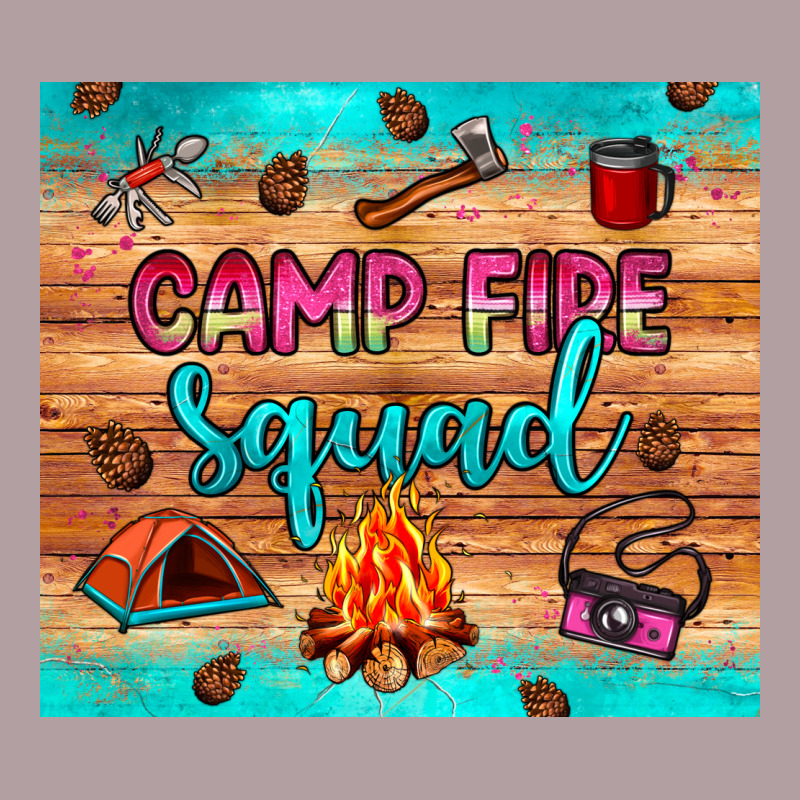 Camp Fire Squad Vintage Hoodie by JahusDesignShop | Teevron