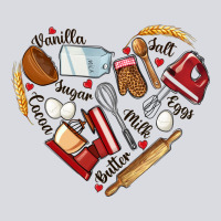 Bake Tools Hearts Zipper Hoodie | Teevron