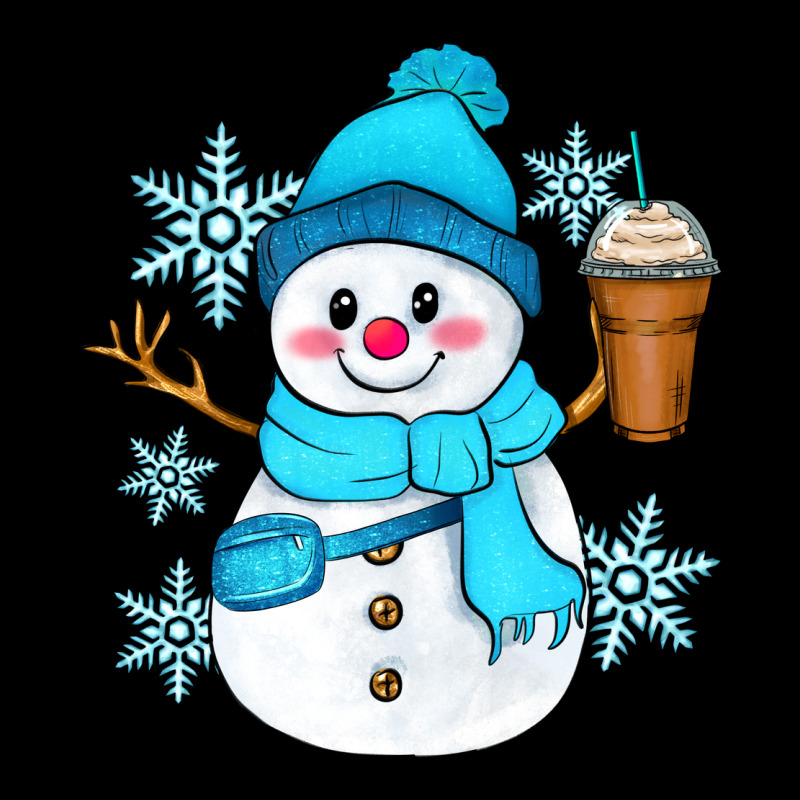 Cute Snowman Ladies Tee by Zillion Design Studio | Teevron