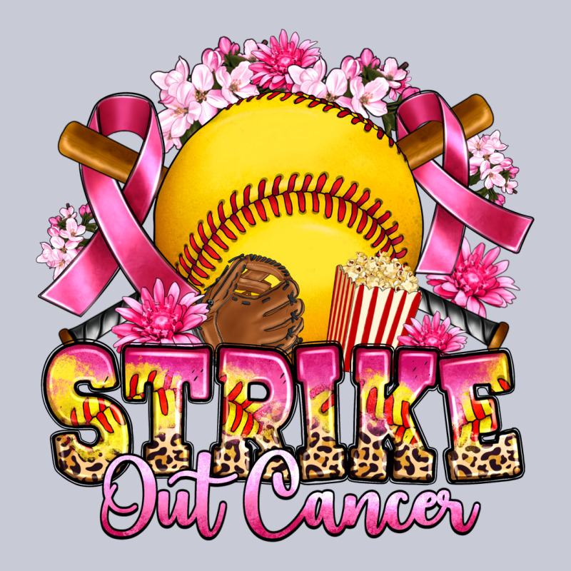 Strike Out Cancer Softball Heavyweight Hoodie by Artiststas | Teevron