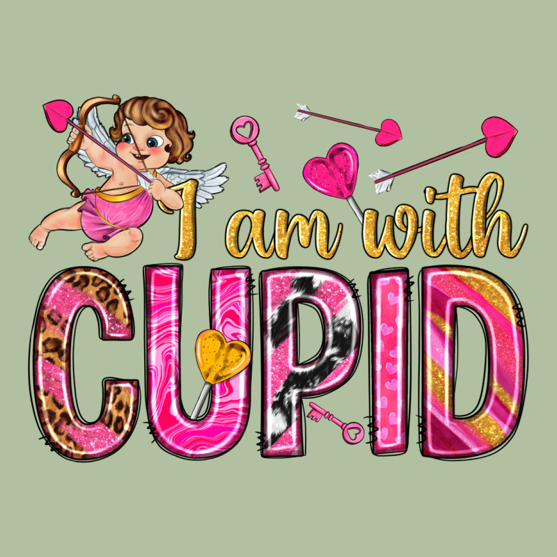 I Am With Cupid I Am With Cupid Valentine's Day Urban Hoodie by HowdyJamesFarm | Teevron