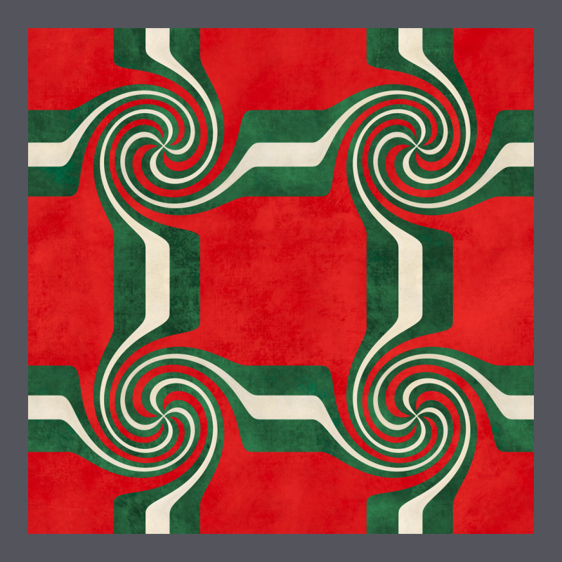 Retro Christmas Seamless Pattern Vintage Hoodie by BundleAndBundleShop | Teevron