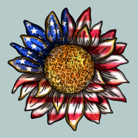 4th Of July Sunflower Heavy Core Tee | Teevron