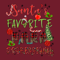 Santa's Favorite Para Professional Zipper Hoodie | Teevron