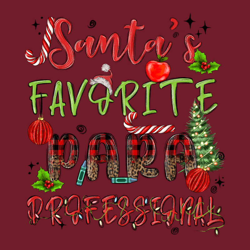 Santa's Favorite Para Professional Zipper Hoodie by MaliasSmallBusiness | Teevron