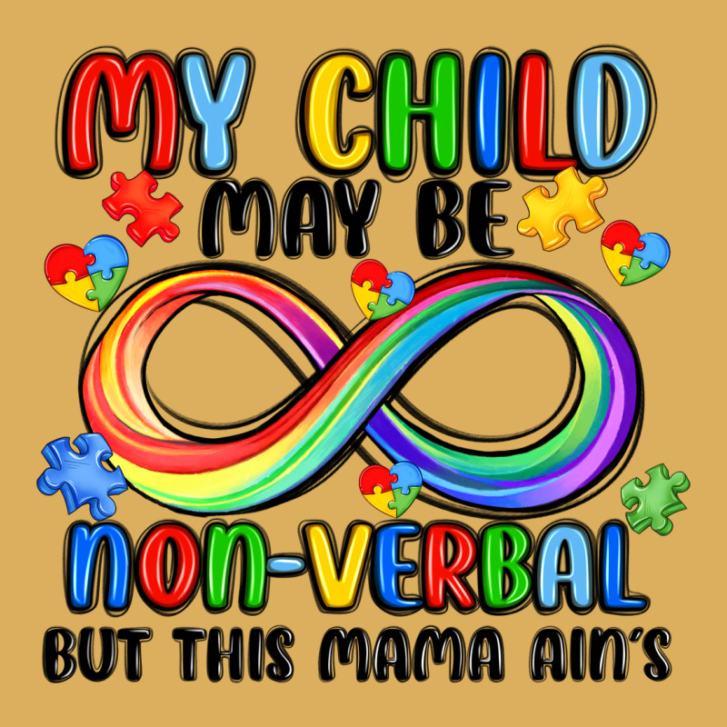 My Child May Be Non Verbal But This Mama Ain's Premium Hoodie by JahusDesignShop | Teevron
