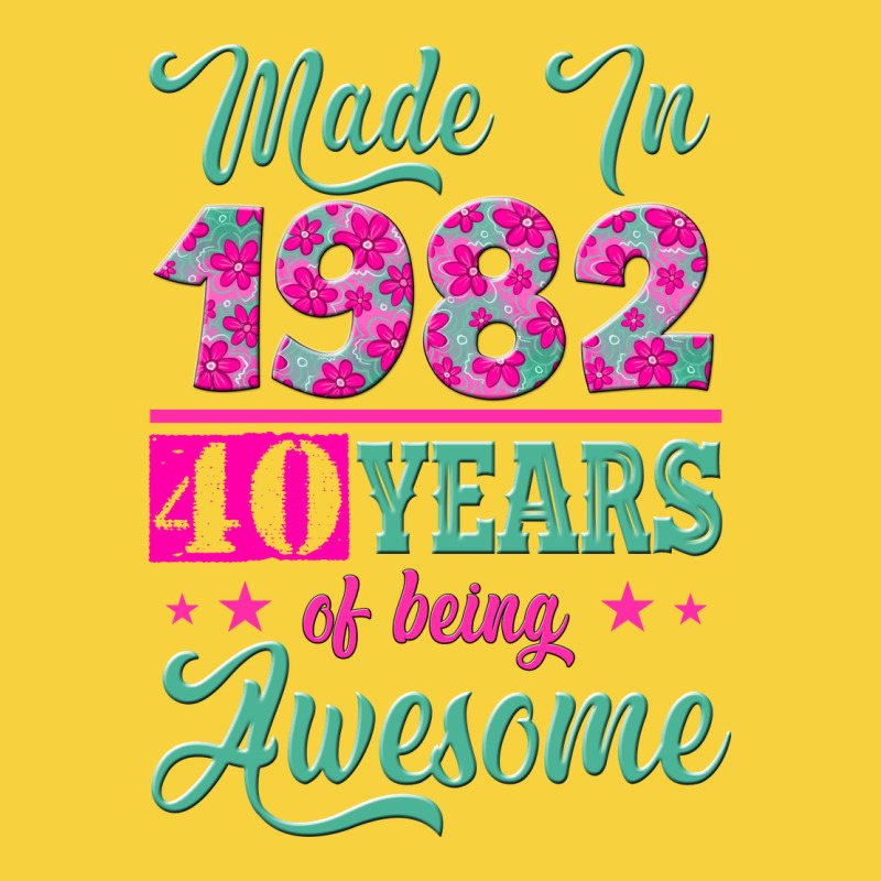 Made In 1982, 40 Years Of Being Awesome Premium Sweatshirt by Jasminsmagicworld | Teevron