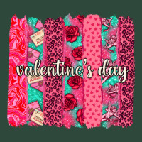 Valentines Day Brushstroke Background Brushstroke Zipper Hoodie | Teevron