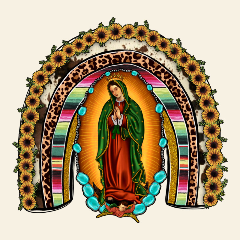 Our Lady Of Guadalupe Rainbow Vintage Tee by JahusDesignShop | Teevron