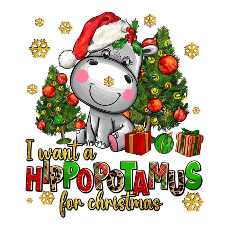 I Want A Hippopotamus For Christmas Premium Tee by AdoDesignShop | Teevron