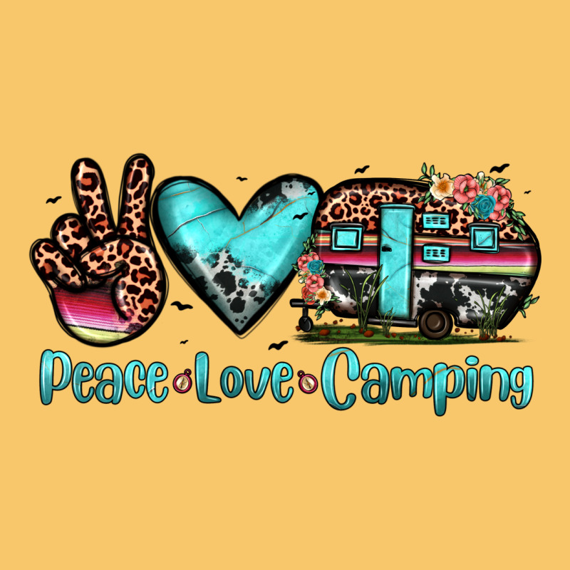 Peace Love Camping Vintage Hoodie by JahusDesignShop | Teevron